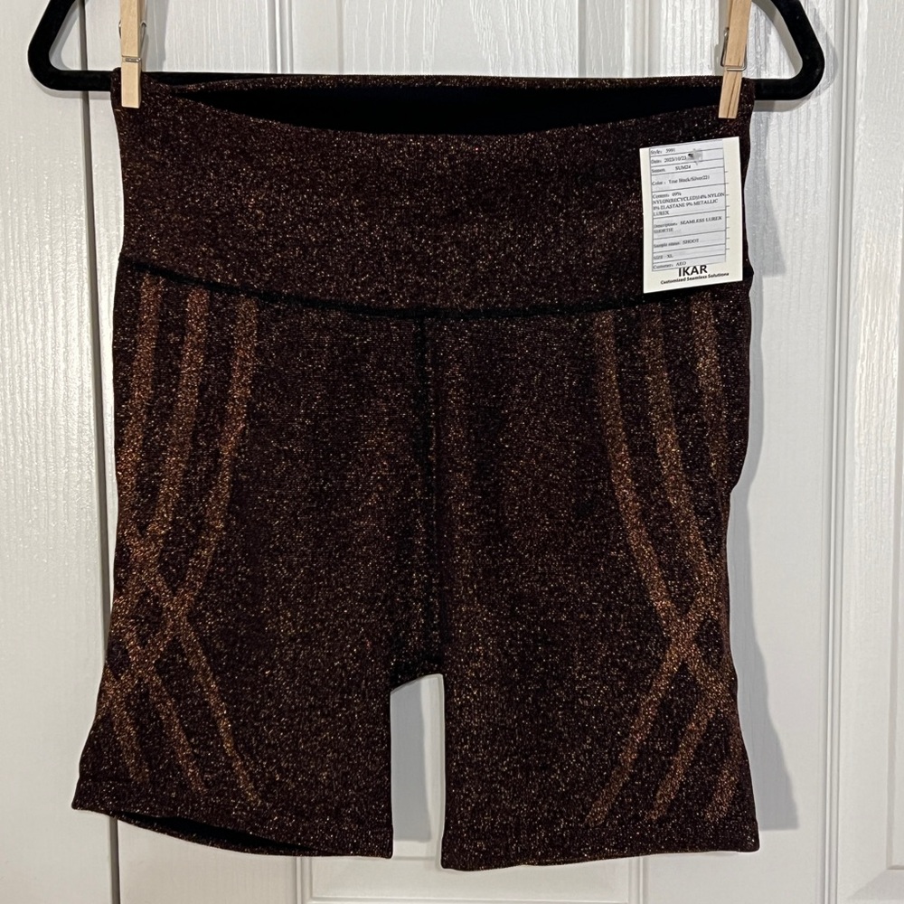 Aerie IKAR Seamless Metallic Lurex Shortie (XL)